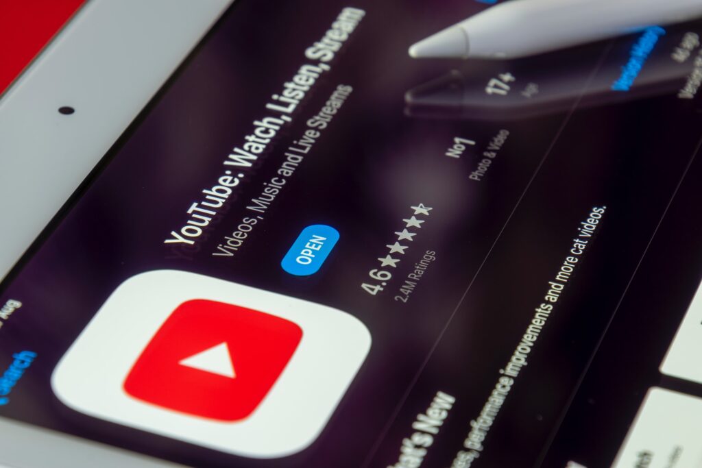 高評価がされているYouTube