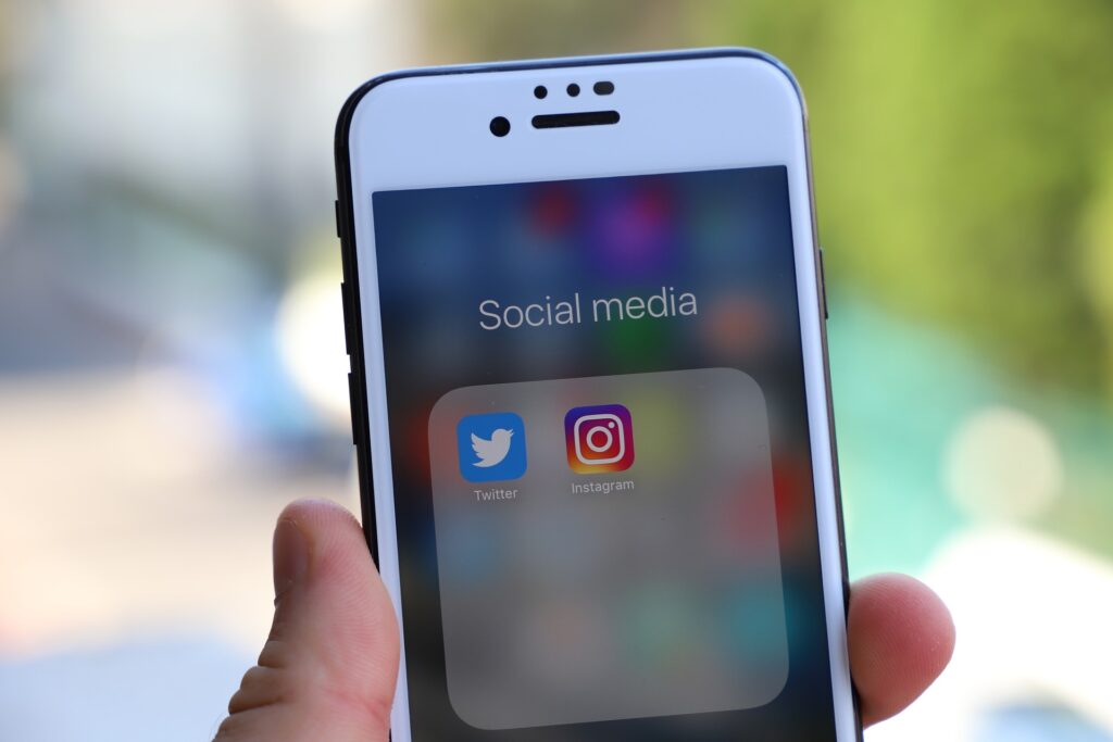 Instagramと並ぶTwitter